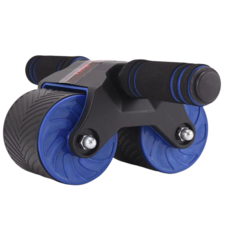 가정용 무소음 ab슬라이드 남녀공용 ab 슬라이드 복근 운동기+무릎패드, 청색