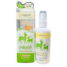 eggshell Verda 小鹿山丘雙效防蚊液 甜橙精油 寶寶適用 戶外防護 120g, 1個, 小鹿山丘雙效防蚊液 120g(甜橙精油)