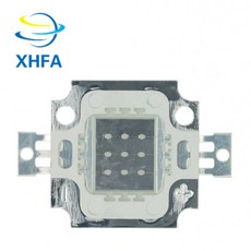 20PCS 10W led 화이트/웜 화이트/레드/그린/블루/옐로우 6 가지 색상 가능 10W 램프 비즈 6V 900MA 전자 부품 액세서리 소스, Blue