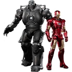 11960156 인형 피규어 취미 ZD TOYS 아이언몽거 아이언맨 마크3 2체 세트 Ver.1/10 스케일 도색 완료 완제품 액션, 11960156 인형 피규어 취미 ZD TOYS 아이언
