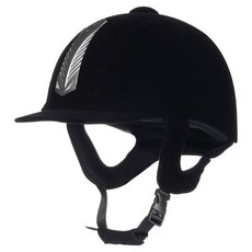 승마 헬멧 초경량 성인 키즈 조절가능 보호대 블랙, 1개