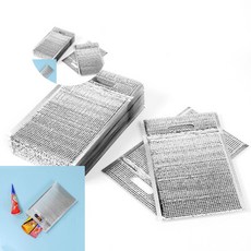 지퍼 손잡이 은박보냉팩 15P세트 20x30 아이스가방 소프트쿨러백, 1L, 상세페이지 기재