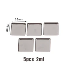 1/2/5/10개 여행용 수채화 상자 포장 그리드 자석 알루미늄 팔레트 0.5ml/1ml/2ml 전문가용 페인트 아트 용, 05 A3