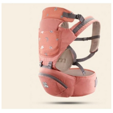 온아이 프리미엄 올인원 힙시트 아기띠, Pink