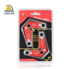 LISHUAI 兩用磁性焊接固定器 WM3-6090S 適用於 60°及 90°角, 1個
