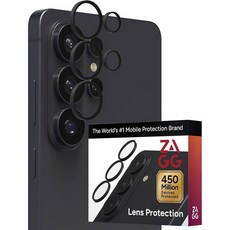 ZAGG Glass Elite Anti-Reflective Samsung Galaxy S25 Edge Camera Lens Protector – Anti-Glare Techno, Samsung Galaxy S26 Ultra, Black