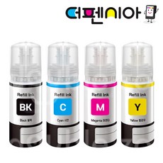 엡손 EPSON 003 T00V L3100 L3101 L3106 L3150 L3110 L3156 L5190 L5196 L1110 비정품 호환잉크, T00V100 검정(4500매), 1개