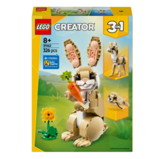 레고 크리에이터 31162 귀여운 토끼, 혼합색상, 1개