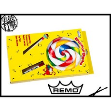 Remo Lollipop Drum 八吋棒棒糖鼓【美鼓打擊】兒童打擊樂器 棒棒糖造型 訓練手眼協調, 1個