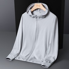 冰絲涼感防曬外套 大尺碼彈性情侶防曬衣 (M-5XL) 台灣現貨薄外套