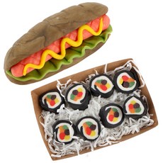 쪼물락비누 클레이 립버거 김밥 만들기 1인용, 1개