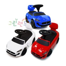마세라티 붕붕카 승용완구 유아 실내자동차 아기붕붕이 중모토이플러스 그린랜드79, 화이트, 1개