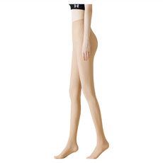 光腿神器 秋冬加絨保暖褲, 均碼, 光腿襪, 膚色