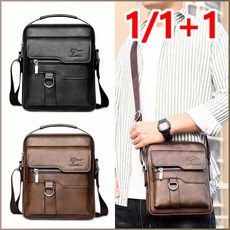 남성 캐주얼 가죽 숄더백 남성가죽숄더백 운동 토트백 굵게 하다 크로스 크로스백 다구장 에너지 저장/편리하다/실용형