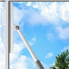 헤드회전 봉스퀴지 극세사 밀대 유리얼룩제거, 1개, 500ml