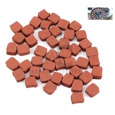 60CC 80CC 패드 자전거 사각형 모양 엔진 전동 클러치 가스 부품, 15pcs