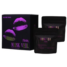 MUSK VEIL 젤리입욕제 커플용 은은한 살냄새 프리미엄 젤리 입욕제, 101g, 2개