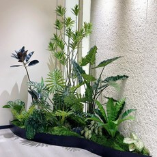 실내조경 인조 화단 카페 꾸미기 테라스 조형물, 28. 해바라기 대규모 조경