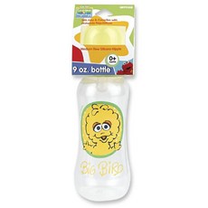 세서미스트리트 비기닝 미디엄 플로우 실리콘 니플 보틀 젖병 266.2ml, 0+months, Bit Bird, 1개