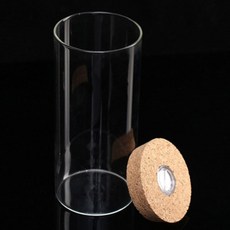 그코 마리모 키우기 LED 유리병 8x19cm 마리모어항