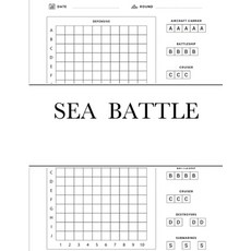 (영문도서) Sea Battle Paperback, Lulu.com, English, 9781794803046