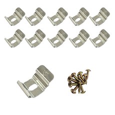 커블 커튼레일전용 스냅 브라켓, 1개, 소 10P