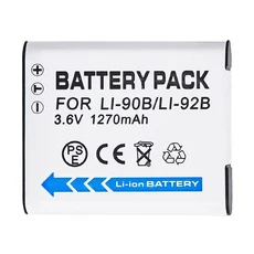 리-92B 카메라 배터리 3.6V 1270mAh 올림푸스 터프 TG6 DB-110 SH-1 SH3 새 고품질, 01 1 Pcs  Li-90B, 01 China Mainland