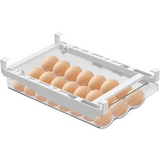 냉장고용 달걀 홀더 미니 냉장고 서랍 정리함 보관함 투명 트레이 플라스틱 보관 용기