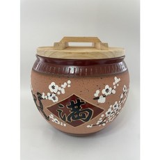 東昇瓷器餐具 台灣製造木蓋米甕, 1個