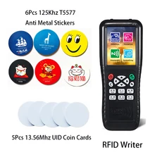 iCopy X100 고급 암호 해독 프로그래머 리더 라이터 RFID 복제기 125KHz 13.56MHz IC 카드 NFC 모바일 폰, 05 빨간색