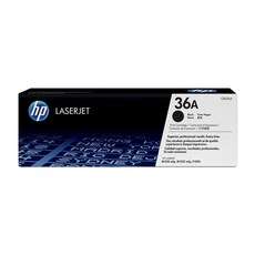 HP CB436A 原廠碳粉匣 36A，適用於P1505/P1505n/M1120n/M1522n/M1522nf，提供清晰銳利的列印品質, 1個, 黑色