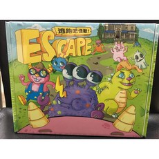 逃跑吧怪獸 ESCAPE 繁體中文正版益智桌遊, 1個, 1個
