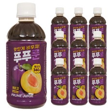 낫띵베럴 푸푸룬 맛있는 푸룬주스, 340ml, 10개