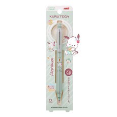 유니 쿠루토가 M5-KSSR 산리오 디저트 한정판 샤프 0.5 포차코(CP.M BLUE), 1개, 0.5mm