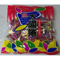 SNS 古早味 懷舊零食 太國捲 370公克 餅乾, 1個