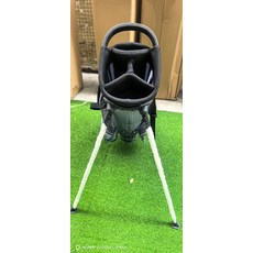 高爾夫球包 灰色 藍色 輕便折疊, 如圖所示