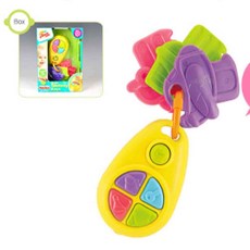 소리나는장난감 5세남아장난감 조카선물 자동차열쇠고리 멜로디 무선자동차 남아장난감 자동차키장난감, 본상품