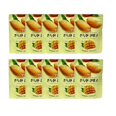 코스트코 달담 쫀득한 건망고 80g X 10개 망고말랭이 건과일 건조과일 말린망고, 80