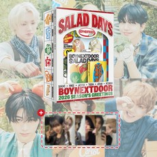 [특전] 보이넥스트도어 보넥도 2026 시즌그리팅 SALAD DAYS 시그, 화이트, 캘린더 다이어리 포토카드 등