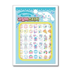 제이북스 산리오캐릭터즈 시나모롤 귀걸이 스티커, 1개
