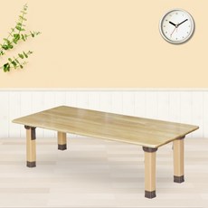 자작나무 사각 1조각 접이식 책상, 중형(1100x550), H280/300높이조절-체리