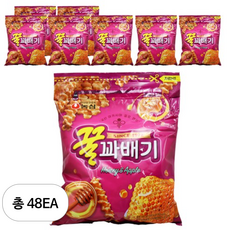 꿀꽈배기 농심, 300g, 48개