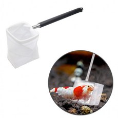 안테나 새우 구피 어항뜰채 미니뜰채 길이조절뜰채 열대어뜰채 민물뜰채, 1개