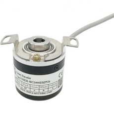 38mm 외부 광학 회전 인코더 8mm 블라인드 홀로우 샤프트 증분 푸시 풀 출력1000PPR, 3600PPR