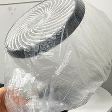 선풍기 에어컨 먼지차단 투명 덮개 보호 커버 가정용 실내 청소 관리 위생 통풍, 중형 60x70