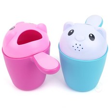 해들추천샵 뚜껑 목욕 바가지 물바가지, 블루, 1개