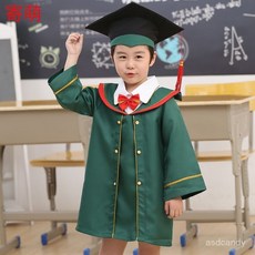 幼兒園小學畢業照服裝兒童博士服學士服畢業禮服畢業袍博士帽