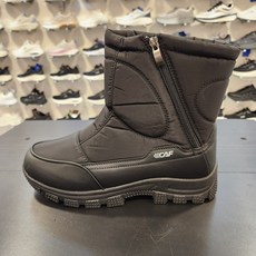 르까프 L-100 BK 남성 퍼안감 겨울 방한화 패딩부츠 1A25SF412