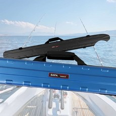 하드케이스 낚시가방 블루 대보관 바다 와이드 스탠드 노지용 루어대