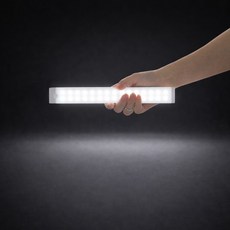 유앤아이 2배 밝기 무선 슬림 센서등, 화이트+30cm, 1개
